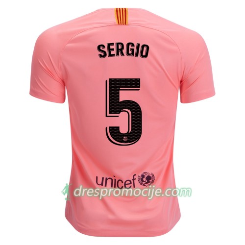 FC Barcelona Dres Sergio Busquets 5 Treći 2018/19 Kratkih Rukava FC Barcelona Dres Sergio Busquets 5 Treći 2018/19 Kratkih Rukava